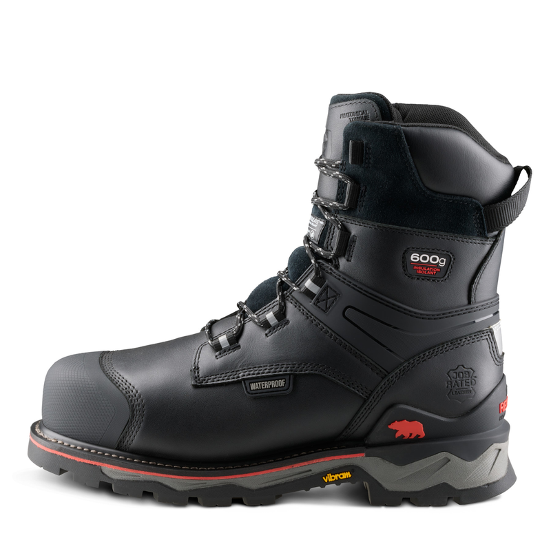 Botte de travail imperm&eacute;able Kodiak Neragon Arctic de 8 po pour hommes avec embout en composite image number 5