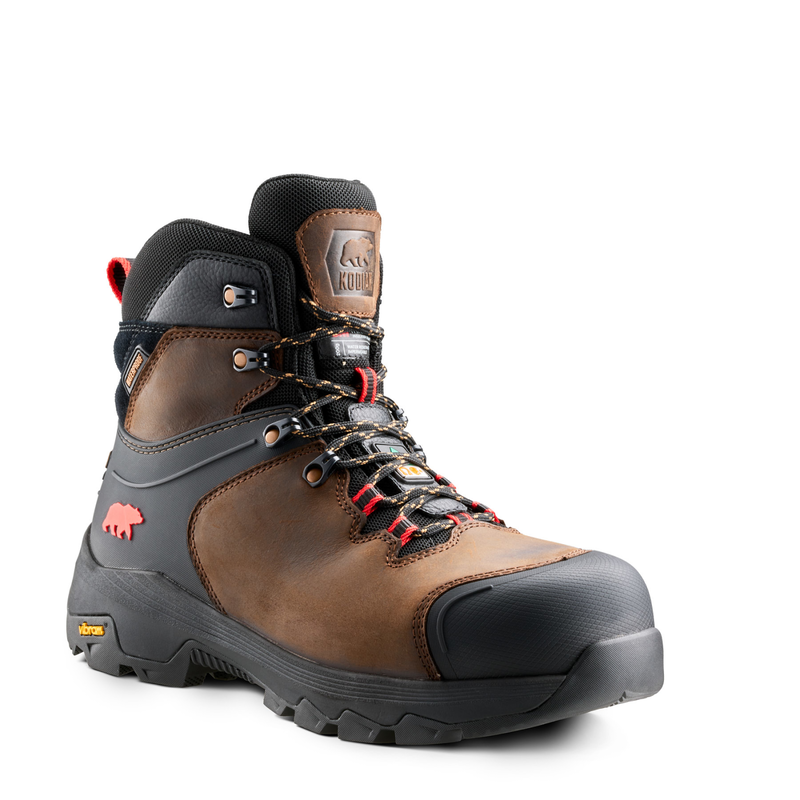 Men's Kodiak Sawback Waterproof Composite Toe Hiker Safety Work Boot image number 7