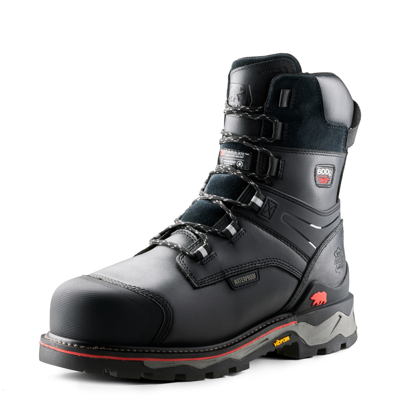 Botte de travail imperm&eacute;able Kodiak Neragon Arctic de 8 po pour hommes avec embout en composite image number 7