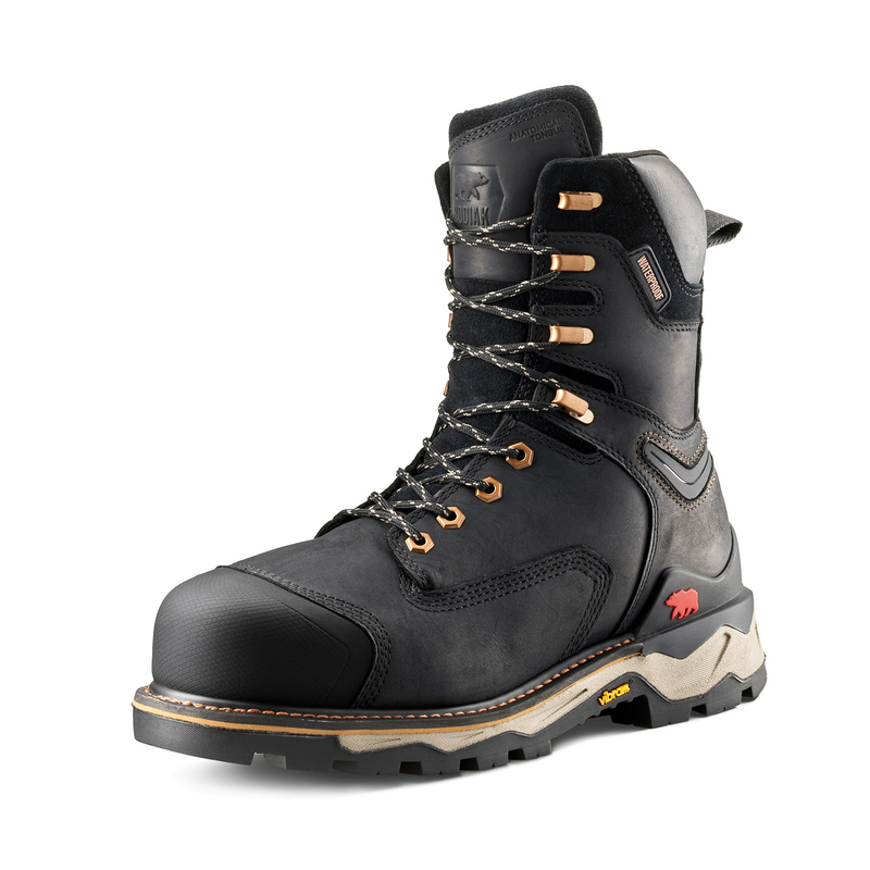 Men's Kodiak Neragon 8" Waterproof Composite Toe Safety Work Boot image number 8