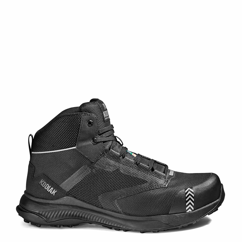 Men s Kodiak Quicktrail Mid Nano Composite Toe Athletic Safety Work Shoe Kodiak Boots CA